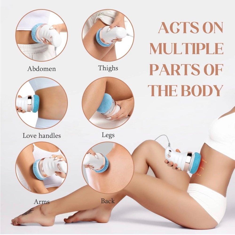 Cellulite Massager,Body SculptingElectric Handheld for Belly Legs Butt Arms